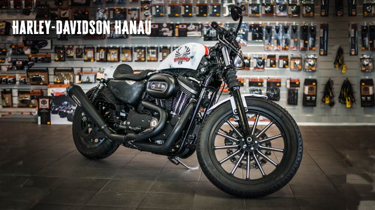 Harley-Davidson Sportster Iron 883 Umbau Vintage Iron Custombike
