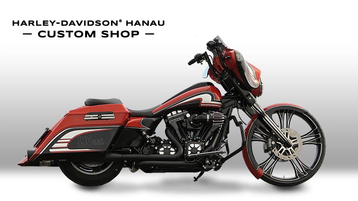 Harley-Davidson Touring Street Glide Umbau Bagger Inferno Custombike