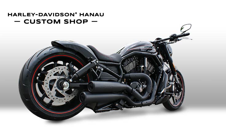 Harley-Davidson V-Rod Night Rod Special Umbau Flatliner Custombike