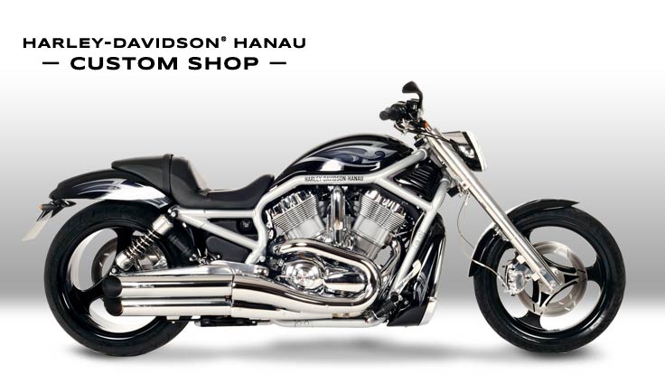 Harley-Davidson V-Rod Custombike Skull