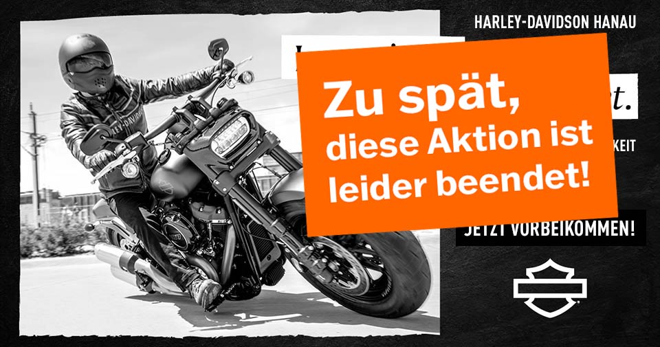 Harley-Davidson Finanzierungs-Angebot