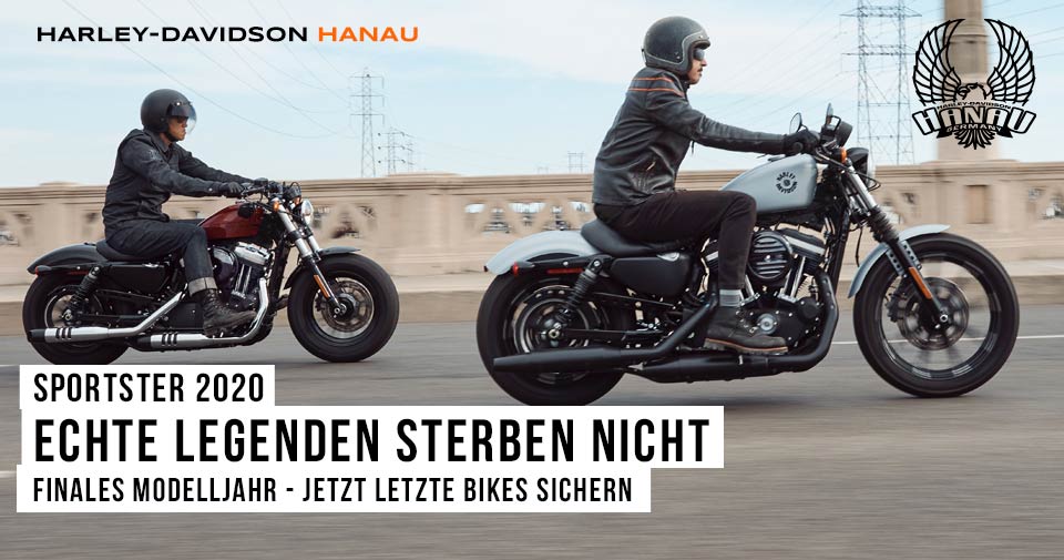 Sportster 2020 - Finales Modelljahr - Jetzt letzte Bikes sichern!