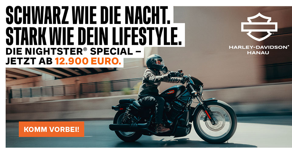 Nur bis 26.9.2025: Nightster® Special ab 12.900 Euro