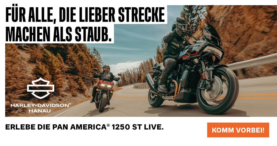 Erlebe die Pan America® ST live