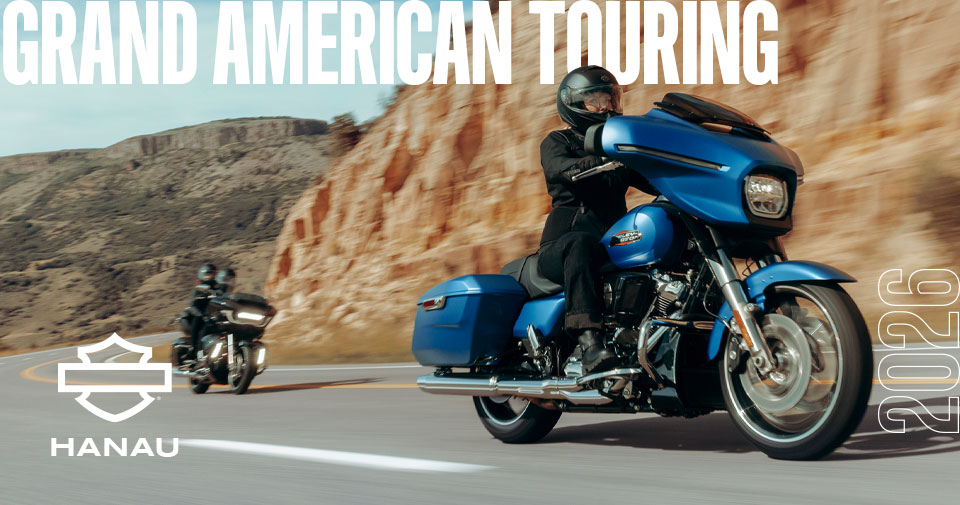 Harley-Davidson Hanau präsentiert die Grand American Touring Modelle 2026: Road Glide, Street Glide
