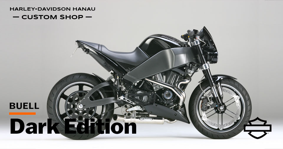 Custombike Buell Dark Edition Hanau preisgekrönter Umbau