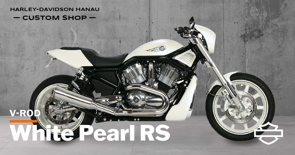 Custombike V-Rod Street Rod Special - Wihte Pearl RS