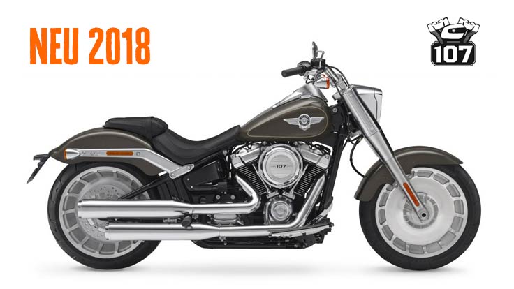 Harley-Davidson Softail Fat Boy 2018 mit Milwaukee-Eight Motor