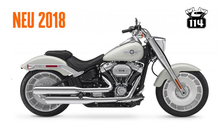 Harley-Davidson Softail Fat Boy 114 2018 mit Milwaukee-Eight 114 CI Motor