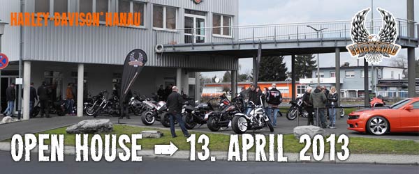 Open House bei Harley-Davidson Hanau