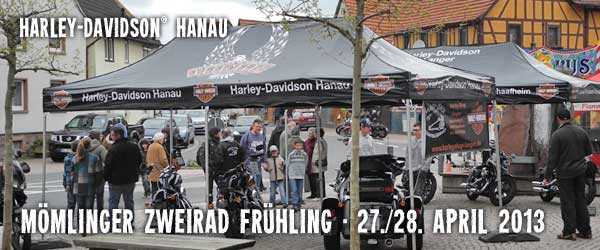 Harley-Davidson Hanau Mömlinger Zweiradfrühling 