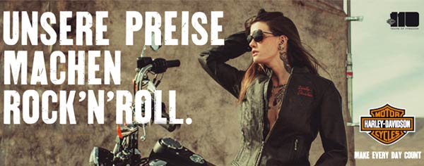 Fashion Sale bei Harley-Davidson Hanau