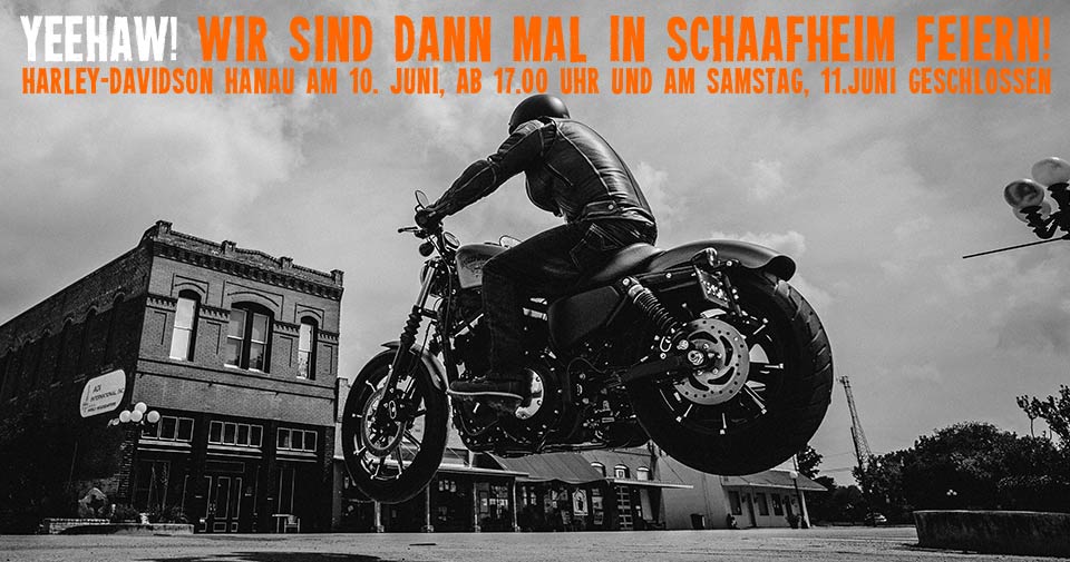 Yeehaw! Wir sind dann mal in Schaafheim feiern!