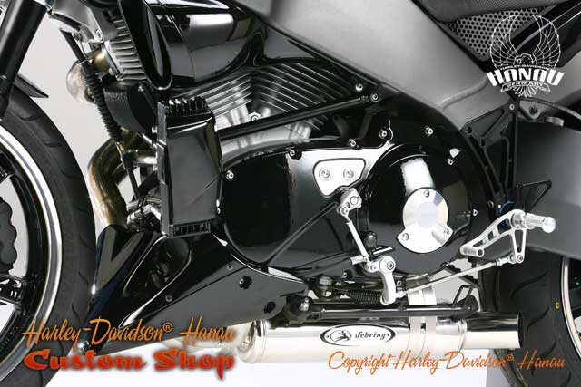 Buell XB12S Dark Edition - Umbau Harley-Davidson Hanau