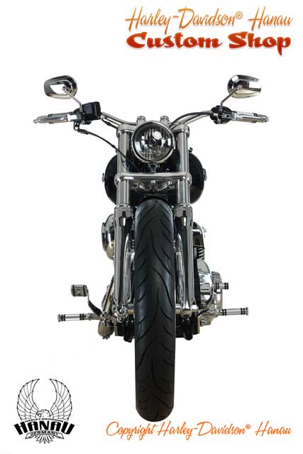 Dyna Street Bob Umbau 23 Zoll Custombike von Harley-Davidson Hanau