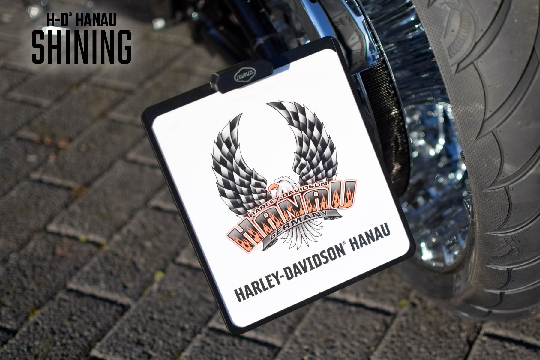 Harley-Davidson Hanau Softail Breakout Umbau Shining Custombike