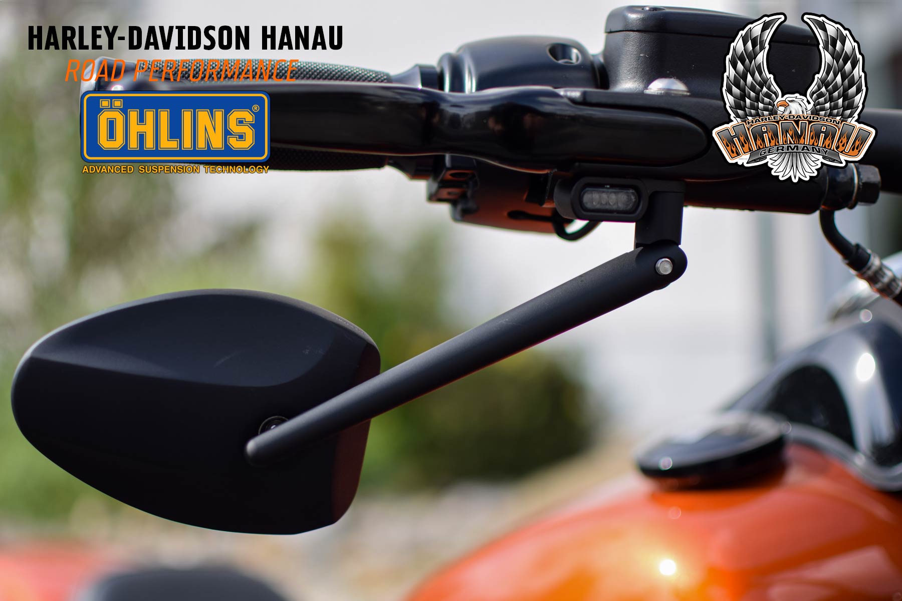 Harley-Davidson Hanau präsentiert Fat Bob Road Performance by Öhlins