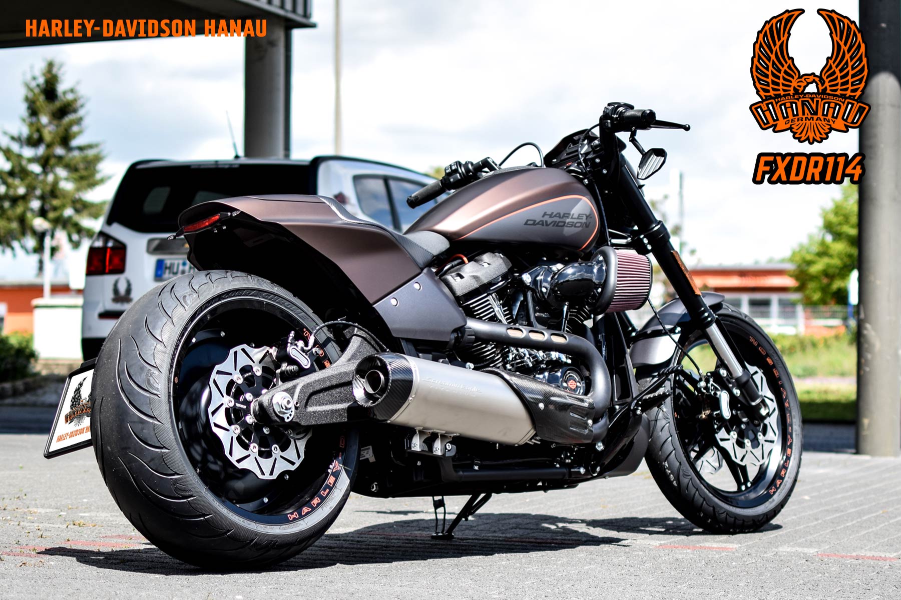 FXDR Custom - Umbau von Harley-Davidson Hanau Customshop