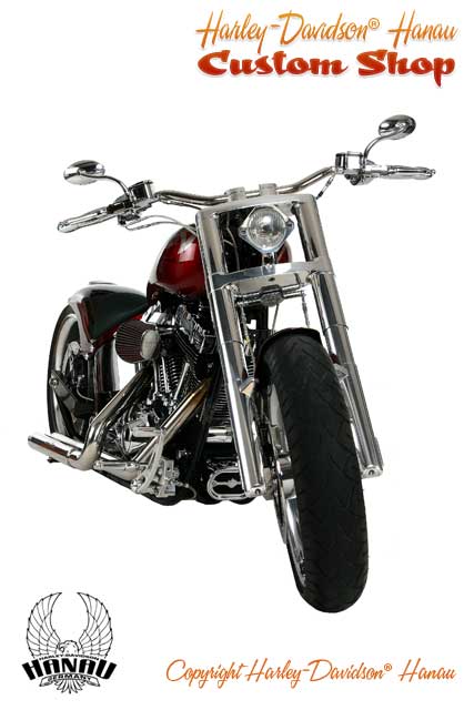Softail Umbau Purity Custombike von Harley-Davidson Hanau
