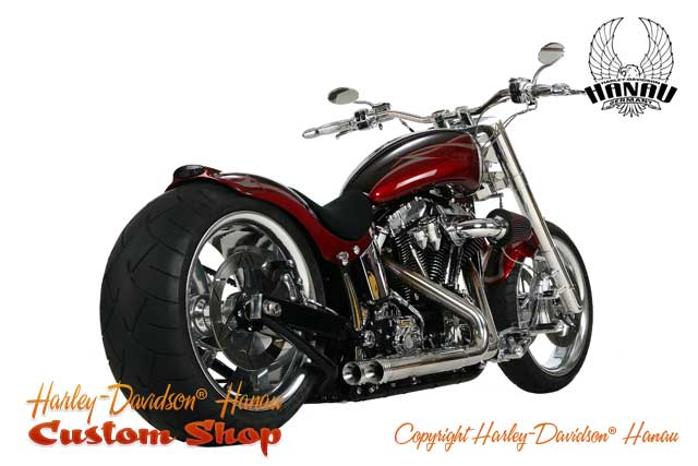 Softail Umbau Purity Custombike von Harley-Davidson Hanausoftail-umbau-purity-04