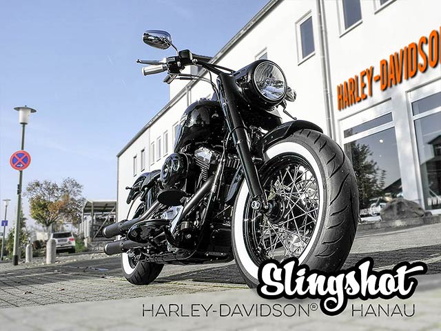 Harley-Davidson Hanau Slim Umbau Slingshot