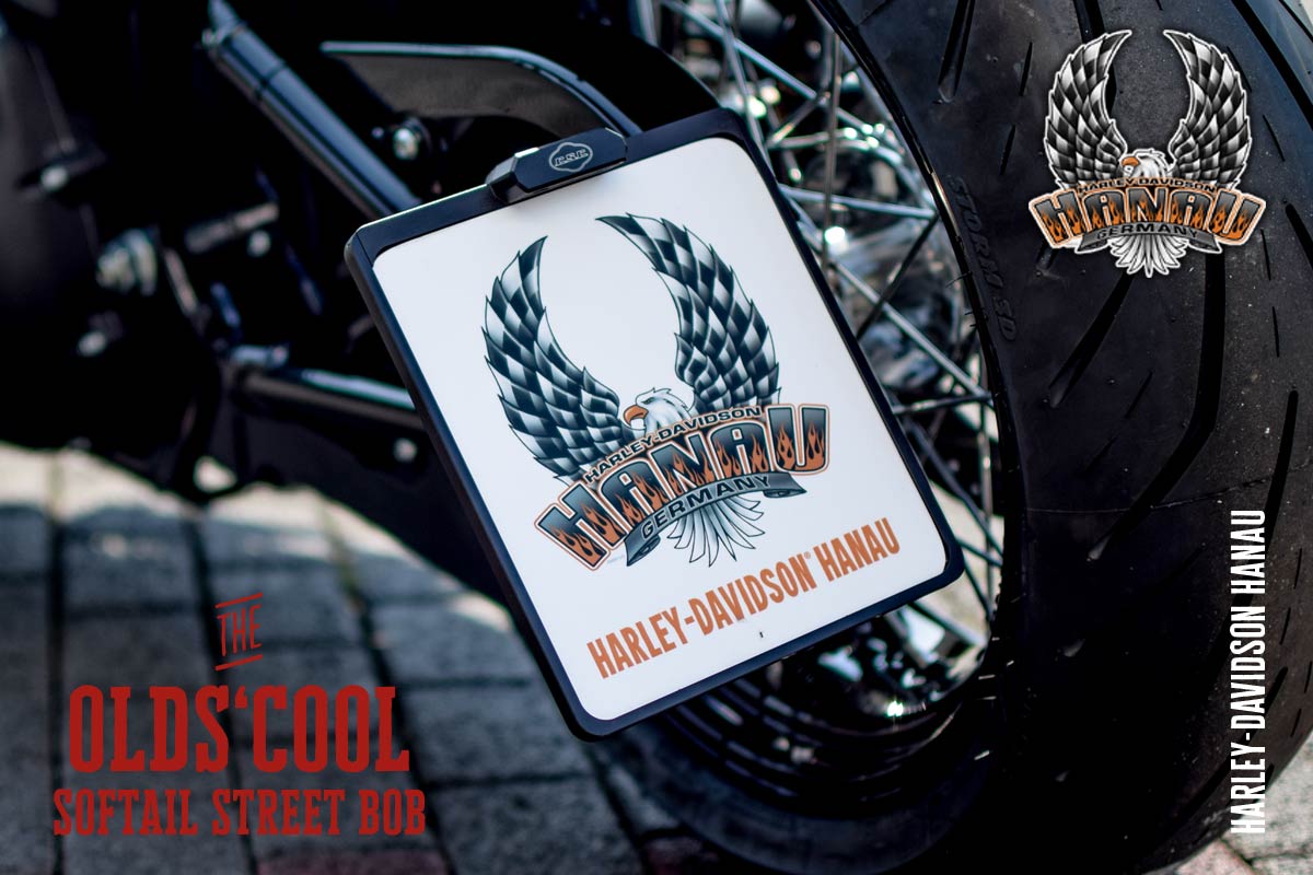 Harley-Davidson Hanau präsentiert Softail Street Bob Umbau The Old's Cool