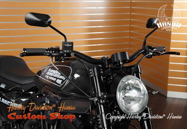 Sportster XR 1200 Umbau Race Replica Custombike umgebaut von Harley-Davidson Hanau