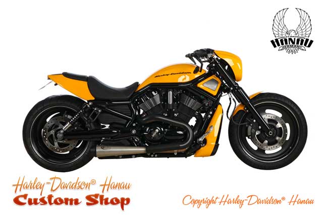 Night Rod Special Umbau zum Drag Racer Custombike durch Harley-Davidson Hanau